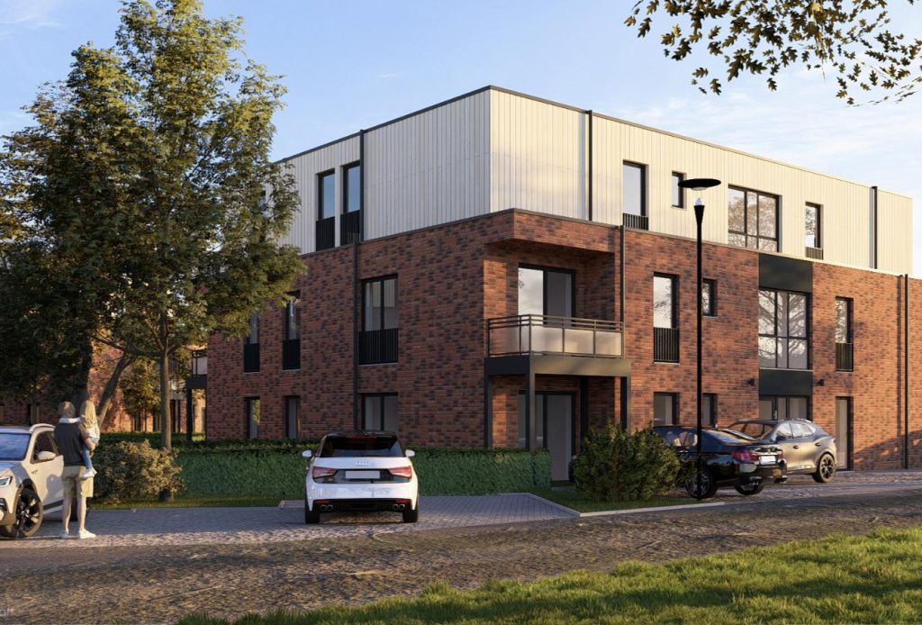 Neubau-Eigentumswohnungen Hamminkeln-Brünen, Außenansicht