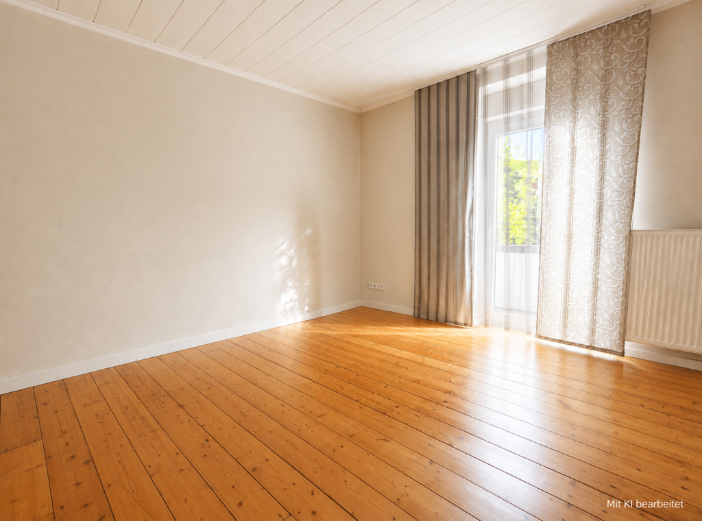Schlafzimmer mit Balkonzugang